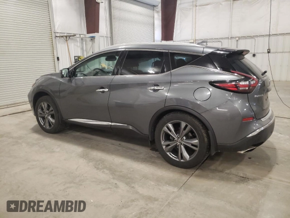 2019 Nissan Murano SL z VIN 5N1AZ2MS0KN142769, wystawiony jako Copart lot #53035655 z przebiegiem 44 188 mil mil oraz Szkoda całkowita • Salvage title. Historia ofert i sprzedaży dostępna na DreamBid. Obrazek 2.