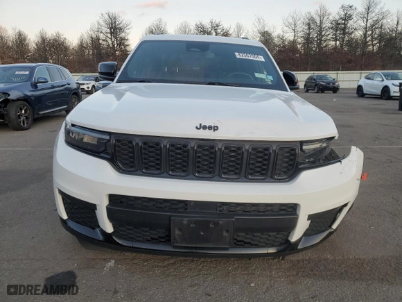 2021 Jeep Grand Cherokee L Laredo with VIN 1C4RJKAG5M8151502, listed as a Copart auction lot 82567004 with 53,219 mi miles and Salvage Title. Bid and sale history available at carsss.com. Image 5.