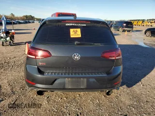 2020 Volkswagen Golf GTI S with VIN 3VW5T7AU4LM003909, listed as a Copart auction lot 36851424 with 70,586 mi miles. Bid and sale history available at carsss.com. Image 6.