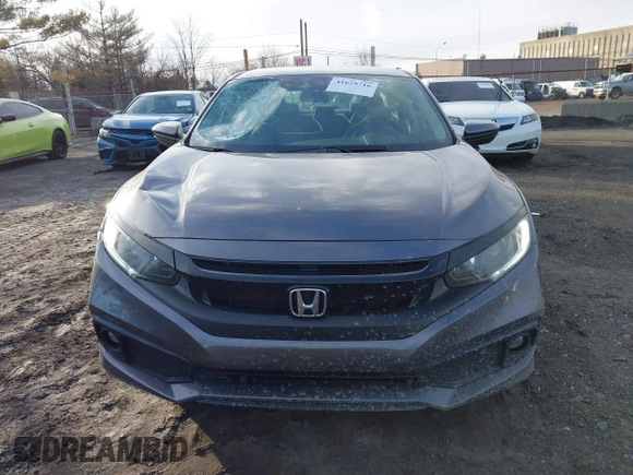 2020 Honda Civic Sedan LX with VIN 2HGFC2F69LH540103, listed as a IAAI auction lot 41629716 with 65,951 mi miles. Bid and sale history available at carsss.com. Image 12.