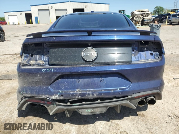 2019 Ford Mustang GT z VIN 1FA6P8CF2K5123203, wystawiony jako Copart lot #53878315 z przebiegiem 65 153 mil mil oraz Szkody całkowita. Historia ofert i sprzedaży dostępna na DreamBid. Obrazek 6.