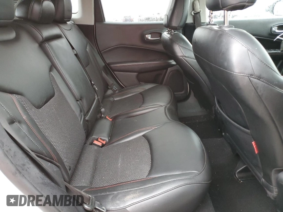 2021 Jeep Compass Trailhawk with VIN 3C4NJDDB5MT590369, listed as a Copart auction lot 46107685 with 67,857 mi miles and Salvage title. Bid and sale history available at DreamBid. Image 11.