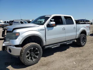 2013 Ford F-150 XL with VIN 1FTFW1EF9DKD79358, listed as a Copart auction lot 48627015 with 136,024 mi miles and Salvage Title. Bid and sale history available at carsss.com. Image 1.