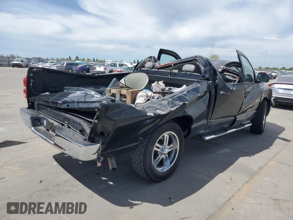 2008 Dodge Ram 1500 SLT with VIN 1D7HA18228S517320, listed as a Copart auction lot 52463415 with Not Provided miles and Salvage Title. Bid and sale history available at carsss.com. Image 3.