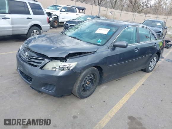 2010 Toyota Camry with VIN 4T1BF3EK6AU109720, listed as a IAAI auction lot 41938019 with 187,858 mi miles and . Bid and sale history available at DreamBid. Image 2.