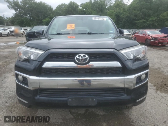2019 Toyota 4Runner SR5 z VIN JTEBU5JR3K5617899, wystawiony jako Copart lot #58955725 z przebiegiem 208 888 mil mil oraz Szkoda całkowita • Salvage title. Historia ofert i sprzedaży dostępna na DreamBid. Obrazek 5.