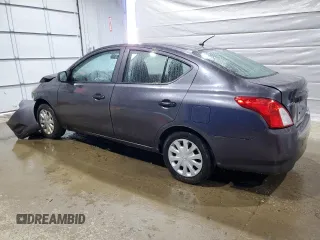 2015 Nissan Versa SV with VIN 3N1CN7AP4FL916133, listed as a Copart auction lot 55012905 with 102,026 mi miles and Salvage title. Bid and sale history available at DreamBid. Image 2.