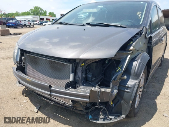 2014 Honda Odyssey EX-L z VIN 5FNRL5H64EB089875, wystawiony jako IAAI lot #42279431 z przebiegiem 107 716 mil mil oraz . Historia ofert i sprzedaży dostępna na DreamBid. Obrazek 6.