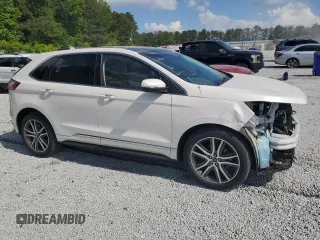 2019 Ford Edge Titanium z VIN 2FMPK3K92KBC43554, wystawiony jako Copart lot #55993775 z przebiegiem 67 858 mil mil oraz Szkody całkowita. Historia ofert i sprzedaży dostępna na DreamBid. Obrazek 4.