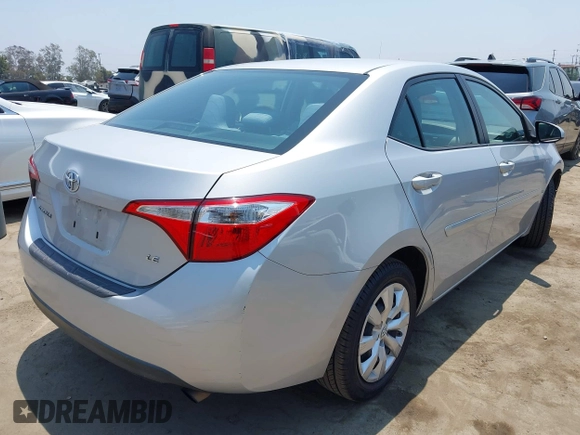 2016 Toyota Corolla L with VIN 2T1BURHE0GC684775, listed as a IAAI auction lot 42720936 with 136,872 mi miles and . Bid and sale history available at DreamBid. Image 4.
