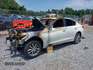 2017 Infiniti Q50 Premium z VIN JN1EV7AP6HM735763, wystawiony jako IAAI lot #39561200 z przebiegiem Nie podano mil oraz . Historia ofert i sprzedaży dostępna na DreamBid. Obrazek 2.