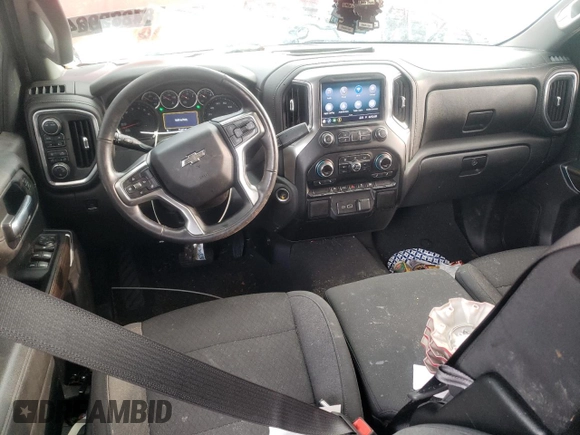 2021 Chevrolet Silverado 1500 RST with VIN 3GCUYEET6MG286206, listed as a Copart auction lot 87285864 with 91,433 mi miles and Salvage Title. Bid and sale history available at carsss.com. Image 8.