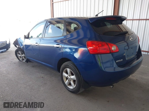 2010 Nissan Rogue S with VIN JN8AS5MT4AW009612, listed as a IAAI auction lot 41968589 with 167,252 mi miles and . Bid and sale history available at DreamBid. Image 3.