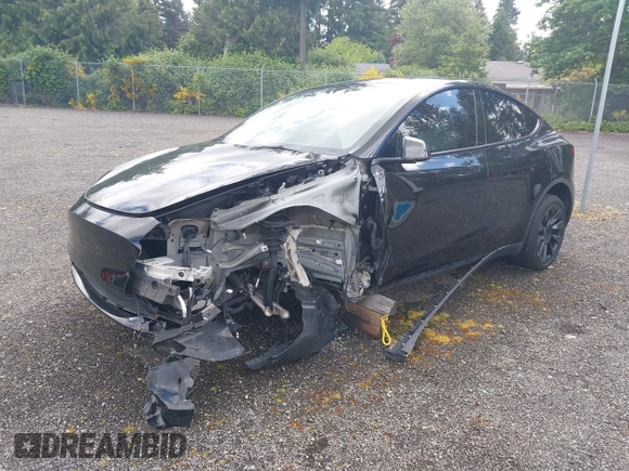 2023 Tesla Model Y Long Range z VIN 7SAYGDEE2PF885116, wystawiony jako IAAI lot #40091902 z przebiegiem 11 779 mil mil oraz . Historia ofert i sprzedaży dostępna na DreamBid. Obrazek 2.