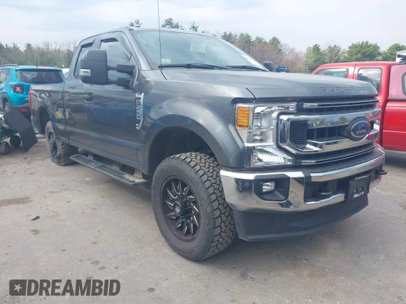 2020 Ford F-250 XL with VIN 1FT7X2B63LEE71252, listed as a IAAI auction lot 41999812 with 55,001 mi miles and . Bid and sale history available at DreamBid. Image 1.
