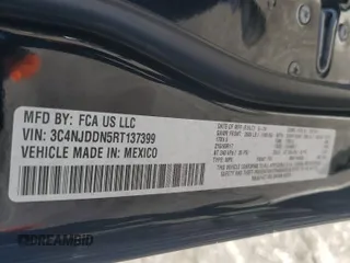 2024 Jeep Compass Trailhawk с VIN 3C4NJDDN5RT137399, выставлен на аукционе Copart как лот 57471105 с пробегом 29 008 миль миль и Списание • Salvage title. История ставок и продаж доступна на DreamBid. Изображение 14.