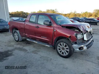 2007 Toyota Tundra SR5 with VIN 5TBRT54187S451286, listed as a Copart auction lot 42218595 with Not Provided miles and Salvage Title. Bid and sale history available at DreamBid. Image 4.