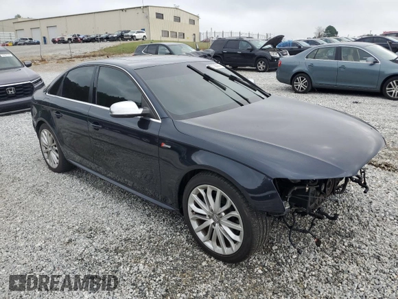 2013 Audi S4 Prestige with VIN WAUKGAFL9DA163772, listed as a Copart auction lot 72736394 with 129,149 mi miles and Salvage Title. Bid and sale history available at carsss.com. Image 4.
