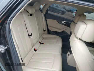 2019 Audi A4 Premium with VIN WAUDNAF4XKA108414, listed as a Copart auction lot 49085995 with 43,536 mi miles and Salvage Title. Bid and sale history available at DreamBid. Image 10.