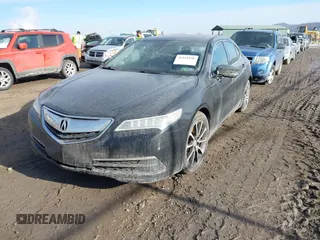 2015 Acura TLX V6 Tech with VIN 19UUB3F57FA007208, listed as a IAAI auction lot 41441646 with 177,464 mi miles. Bid and sale history available at carsss.com. Image 17.