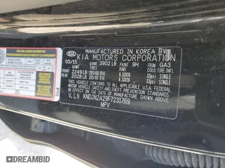 2015 Kia Soul with VIN KNDJN2A29F7231769, listed as a Copart auction lot 46995705 with 158,830 mi miles and Salvage Title. Bid and sale history available at carsss.com. Image 15.
