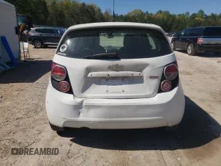 2014 Chevrolet Sonic LT with VIN 1G1JC6SBXE4168203, listed as a Copart auction lot 53250025 with 220,541 mi miles and Salvage Title. Bid and sale history available at carsss.com. Image 6.