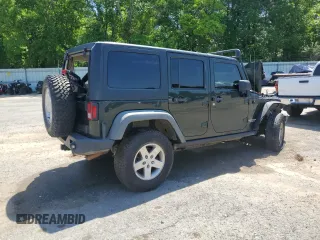 2011 Jeep Wrangler Unlimited Rubicon with VIN 1J4BA6H17BL571194, listed as a Copart auction lot 55430315 with Not provided miles and Salvage title. Bid and sale history available at DreamBid. Image 3.