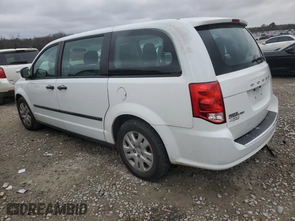 2015 Dodge Grand Caravan American Value with VIN 2C4RDGBG2FR635475, listed as a Copart auction lot 42033115 with 152,244 mi miles and Salvage Title. Bid and sale history available at DreamBid. Image 2.