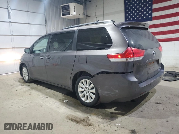 2013 Toyota Sienna XLE with VIN 5TDDK3DC6DS065469, listed as a Copart auction lot 48772565 with 143,966 mi miles and Salvage Title. Bid and sale history available at DreamBid. Image 2.