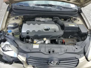 2007 Hyundai Accent GLS with VIN KMHCN46C17U095206, listed as a Copart auction lot 49772455 with 143,336 mi miles and Salvage Title. Bid and sale history available at carsss.com. Image 12.