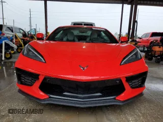 2020 Chevrolet Corvette 2LT с VIN 1G1Y73D46L5112962, выставлен на аукционе Copart как лот 54941015 с пробегом 3 423 миль миль и Списание • Salvage title. История ставок и продаж доступна на DreamBid. Изображение 5.
