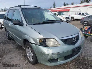 2003 Mazda MPV LX with VIN JM3LW28A730338415, listed as a IAAI auction lot 41741593 with 206,877 mi miles. Bid and sale history available at carsss.com. Image 6.
