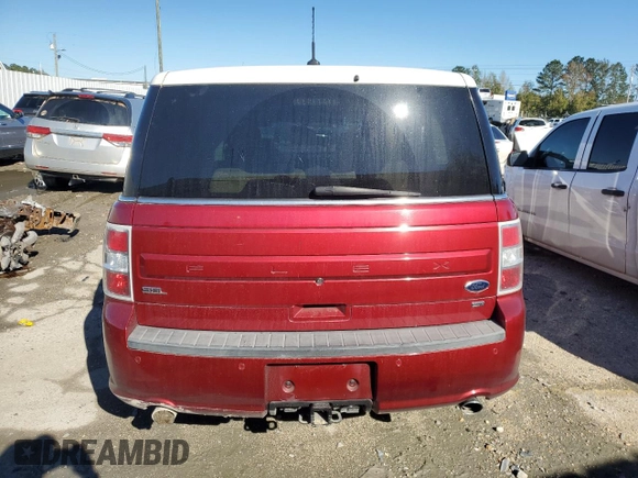 2013 Ford Flex SEL with VIN 2FMHK6C85DBD25938, listed as a Copart auction lot 80495104 with 149,427 mi miles and Salvage Title. Bid and sale history available at carsss.com. Image 6.
