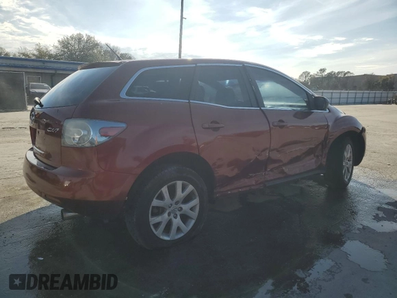 2007 Mazda CX-7 Touring with VIN JM3ER293470129431, listed as a Copart auction lot 41854465 with 170,251 mi miles and Salvage Title. Bid and sale history available at carsss.com. Image 3.