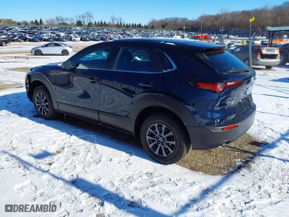 2025 Mazda CX-30 2.5 S with VIN 3MVDMBAM6SM763738, listed as a IAAI auction lot 41327425 with 120 mi miles. Bid and sale history available at carsss.com. Image 3.