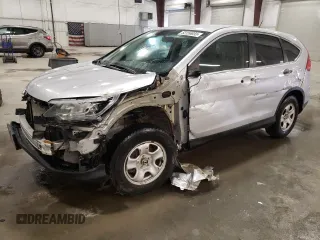 2016 Honda CR-V LX with VIN 5J6RM4H36GL124519, listed as a Copart auction lot 52156855 with 140,465 mi miles and Salvage Title. Bid and sale history available at carsss.com. Image 1.
