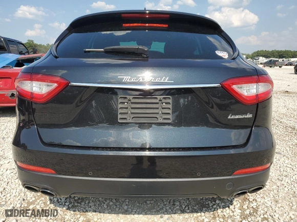 2017 Maserati Levante S with VIN ZN661YUA1HX210858, listed as a Copart auction lot 65830434 with 109660 miles and Salvage Title. Bid and sale history available at carsss.com. Image 6.