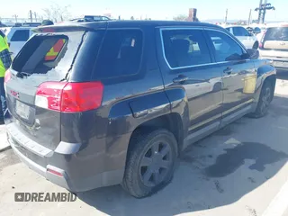 2013 GMC Terrain SLE with VIN 2GKALMEK9D6384214, listed as a IAAI auction lot 41825159 with 170,376 mi miles. Bid and sale history available at carsss.com. Image 4.