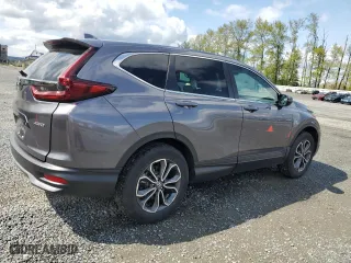 2022 Honda CR-V EX-L with VIN 2HKRW2H84NH670057, listed as a Copart auction lot 53267465 with 12,581 mi miles and Salvage Title. Bid and sale history available at carsss.com. Image 3.