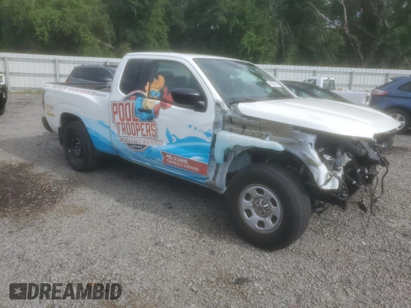 2023 Nissan Frontier S with VIN 1N6ED1CL6PN660382, listed as a Copart auction lot 59855924 with 8,727 mi miles and Salvage Title. Bid and sale history available at carsss.com. Image 4.