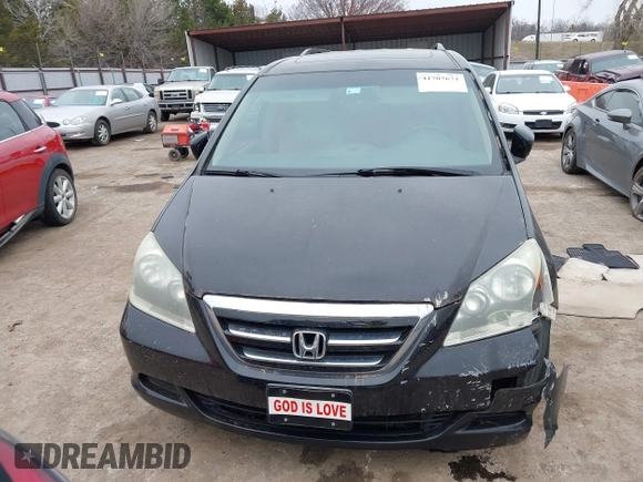 2006 Honda Odyssey EX-L with VIN 5FNRL38716B011262, listed as a IAAI auction lot 41707671 with 183,861 mi miles. Bid and sale history available at carsss.com. Image 12.