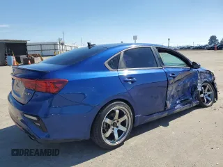 2021 Kia Forte GT with VIN 3KPF44AC4ME279173, listed as a Copart auction lot 49910305 with 70,657 mi miles and Salvage Title. Bid and sale history available at carsss.com. Image 3.