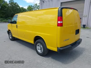 2021 Chevrolet Express Cargo with VIN 1GCWGAFP8M1175144, listed as a IAAI auction lot 42815392 with 57,298 mi miles and . Bid and sale history available at DreamBid. Image 3.