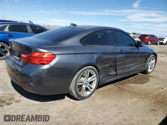 2014 BMW 4 Series 435i with VIN WBA3R1C50EF729259, listed as a Copart auction lot 53915045 with 125,625 mi miles and Clean Title. Bid and sale history available at carsss.com. Image 3.