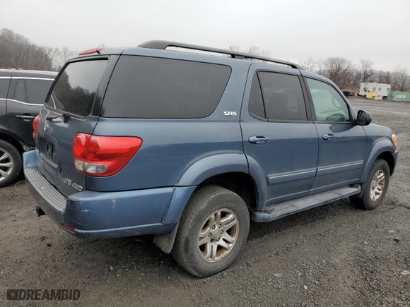 2006 Toyota Sequoia SR5 with VIN 5TDBT44A16S267535, listed as a Copart auction lot 51188685 with 233,266 mi miles and Clean Title. Bid and sale history available at carsss.com. Image 3.
