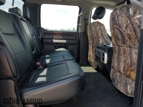 2017 Ford F-150 XL with VIN 1FTEW1EP2HFB22593, listed as a Copart auction lot 61487275 with 38,875 mi miles and Salvage title. Bid and sale history available at DreamBid. Image 10.