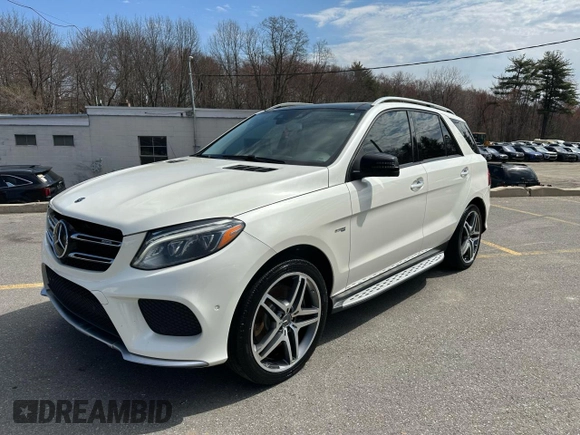 2018 Mercedes-Benz GLE 43 AMG with VIN 4JGDA6EB3JA997255, listed as a Copart auction lot 53473025 with 122,770 mi miles and Clean Title. Bid and sale history available at DreamBid. Image 1.