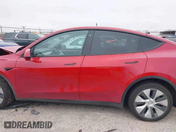 2023 Tesla Model Y Long Range with VIN 7SAYGDEE6PA027497, listed as a IAAI auction lot 41491072 with 24,962 mi miles and . Bid and sale history available at DreamBid. Image 14.
