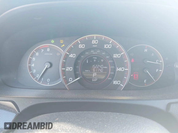 2015 Honda Accord Sport with VIN 1HGCR2F50FA117874, listed as a IAAI auction lot 42136595 with 152,240 mi miles and . Bid and sale history available at DreamBid. Image 7.