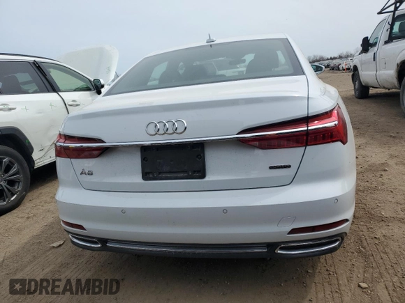 2019 Audi A6 Premium Plus with VIN WAUE8AF22KN117577, listed as a Copart auction lot 50819225 with 28,204 mi miles and Salvage Title. Bid and sale history available at carsss.com. Image 6.